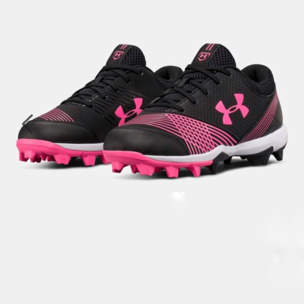 Women's UA Glyde Rubber Molded Softball Cleats 8.5 - Picture 2 of 7